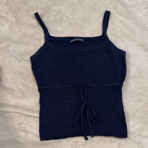 Brandy Melville Dark Blue Knit Camisole